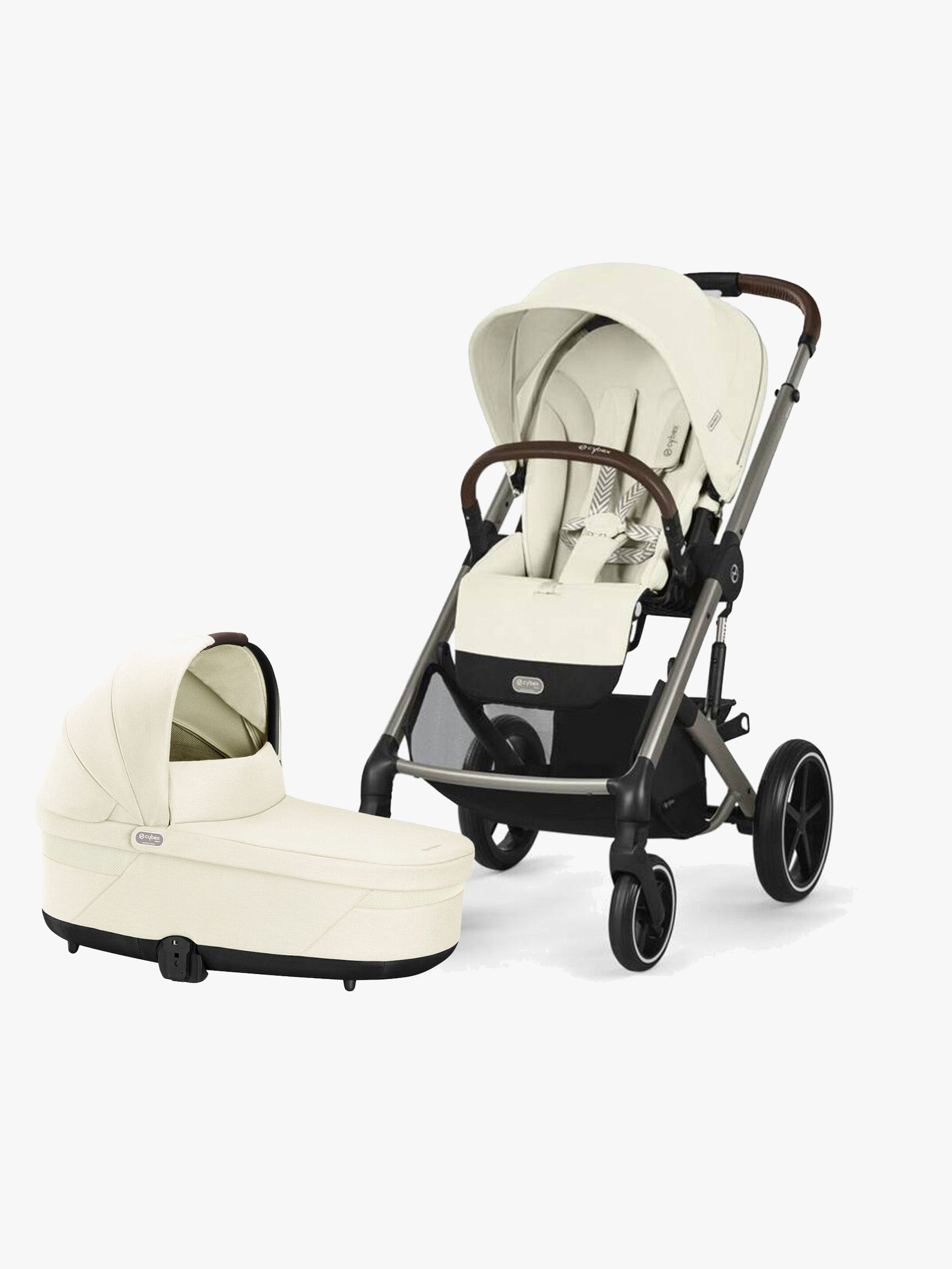 Cybex BALIOS S Lux Kombiwagen, Seashell Beige/Taupe