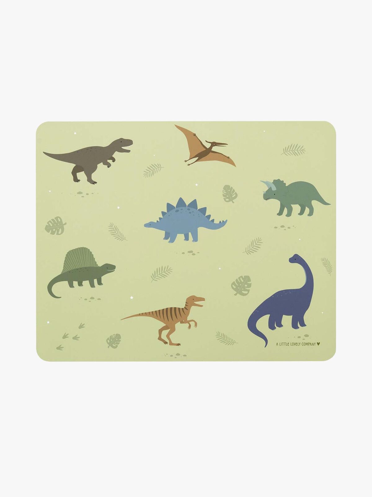 A Little Lovely Company Tischset, Dinosaurs