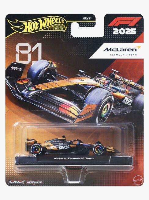 Hot Wheels F1 Racing Premium McLaren Oscar Piastri Rennauto 1:64