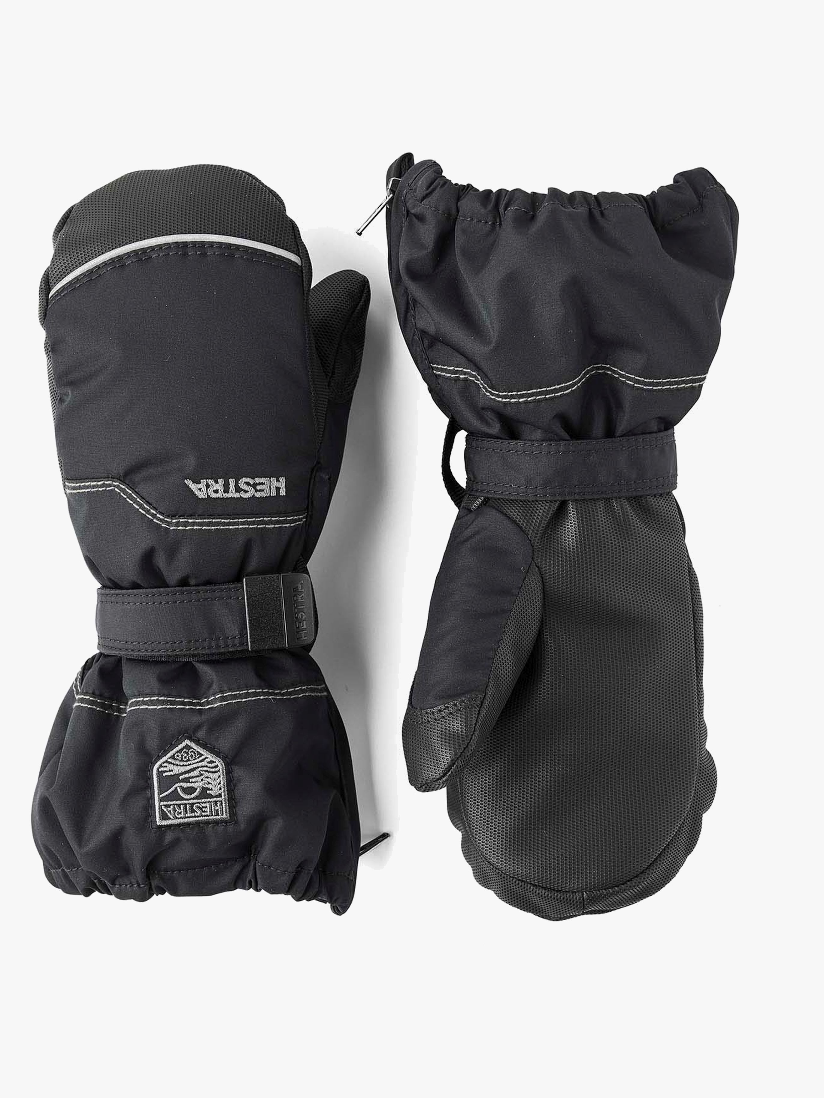 Hestra Baby Zip Fäustlinge, Schwarz, 4