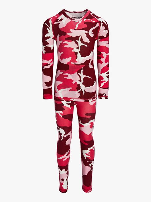 Nordbjørn Verbier Funktionsunterwäsche Bambus, Camo Pink