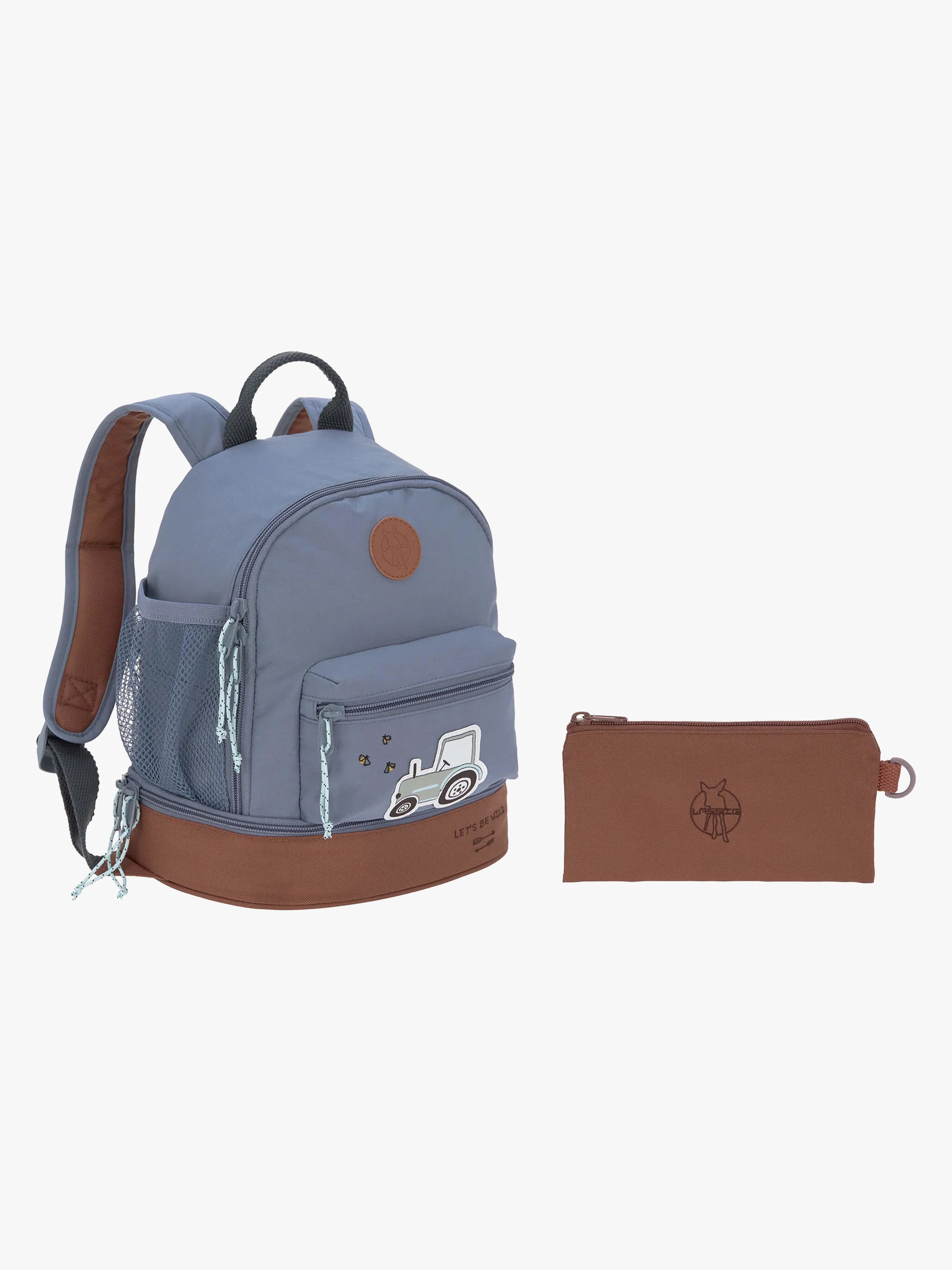 Lässig Mini Kinder Rucksack 10L, Adventure Tractor