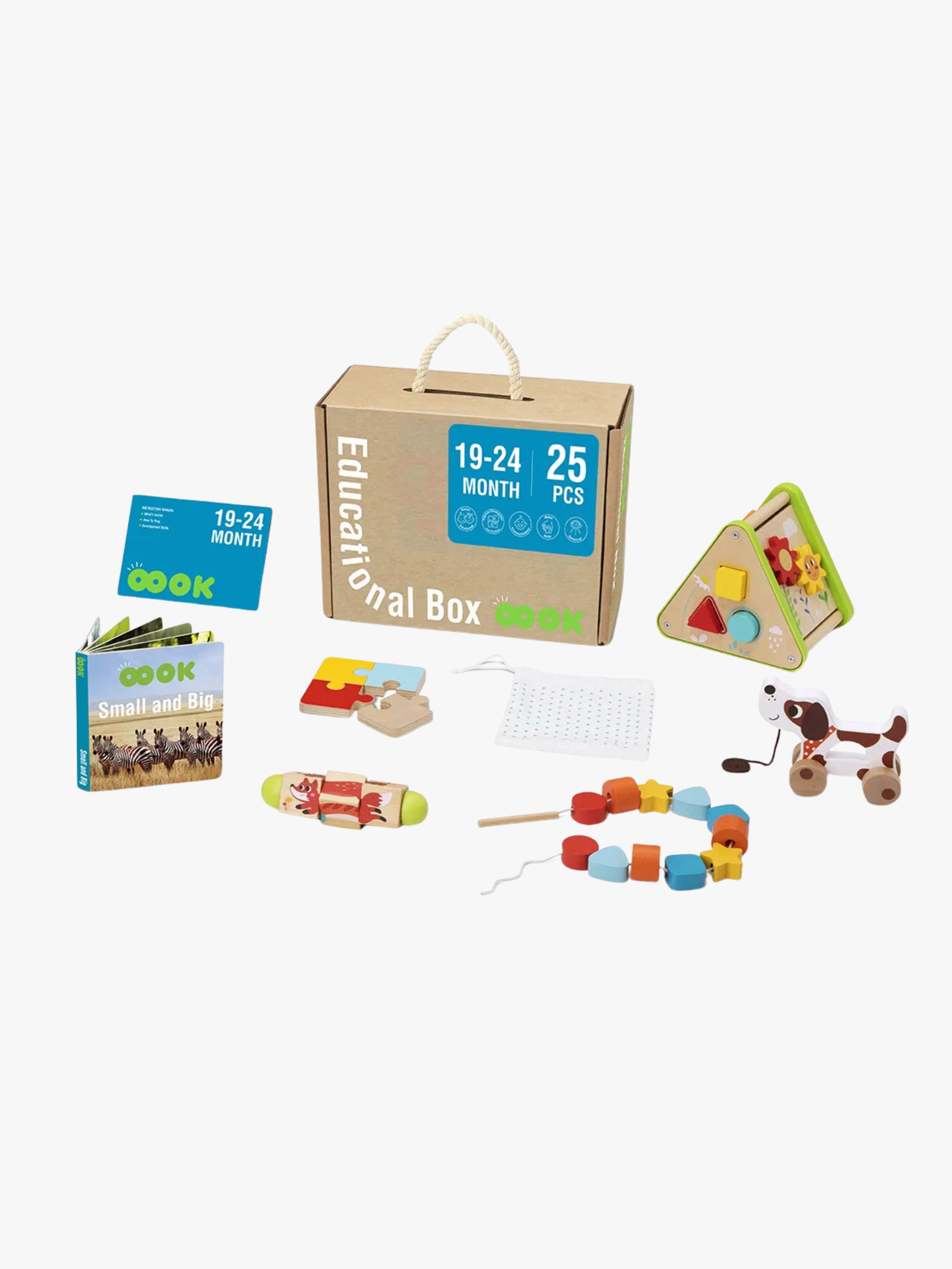 TookyToy Aktivitätsbox 19–24 Monate, Babyspielzeug