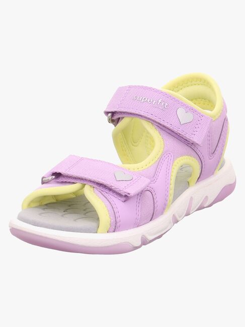 Superfit Pebbles Sandalen, Purple/Yellow