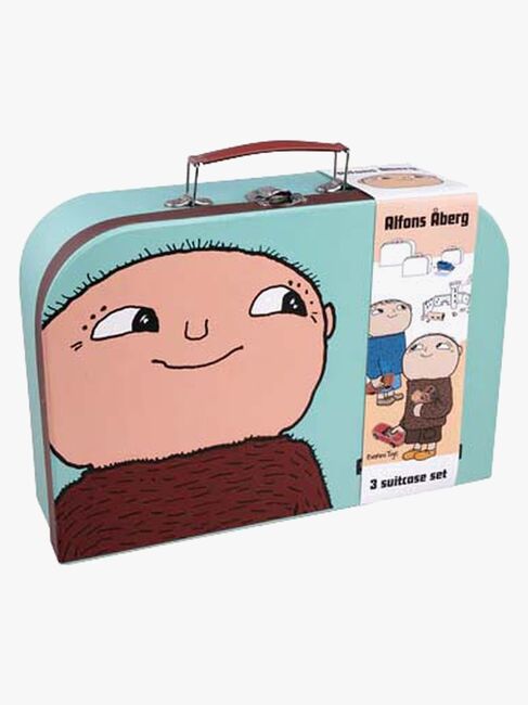 Barbo Toys Willi Wiberg Koffer Set 3er-Pack