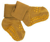 GoBabyGo ABS-Socken aus Bambus, Mustard