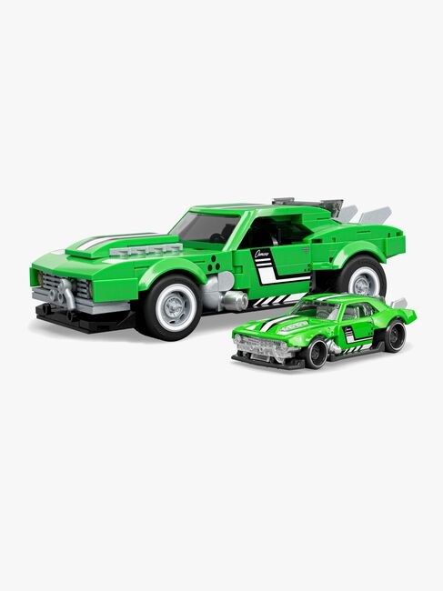 Mattel Brick Shop Hot Wheels Speed Series Brick Shop Hot Wheels Bau-Set Custom ’68 Camaro 289 Teile
