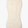 Tinkafu Lammfell Merinowolle Sitzpolster, White