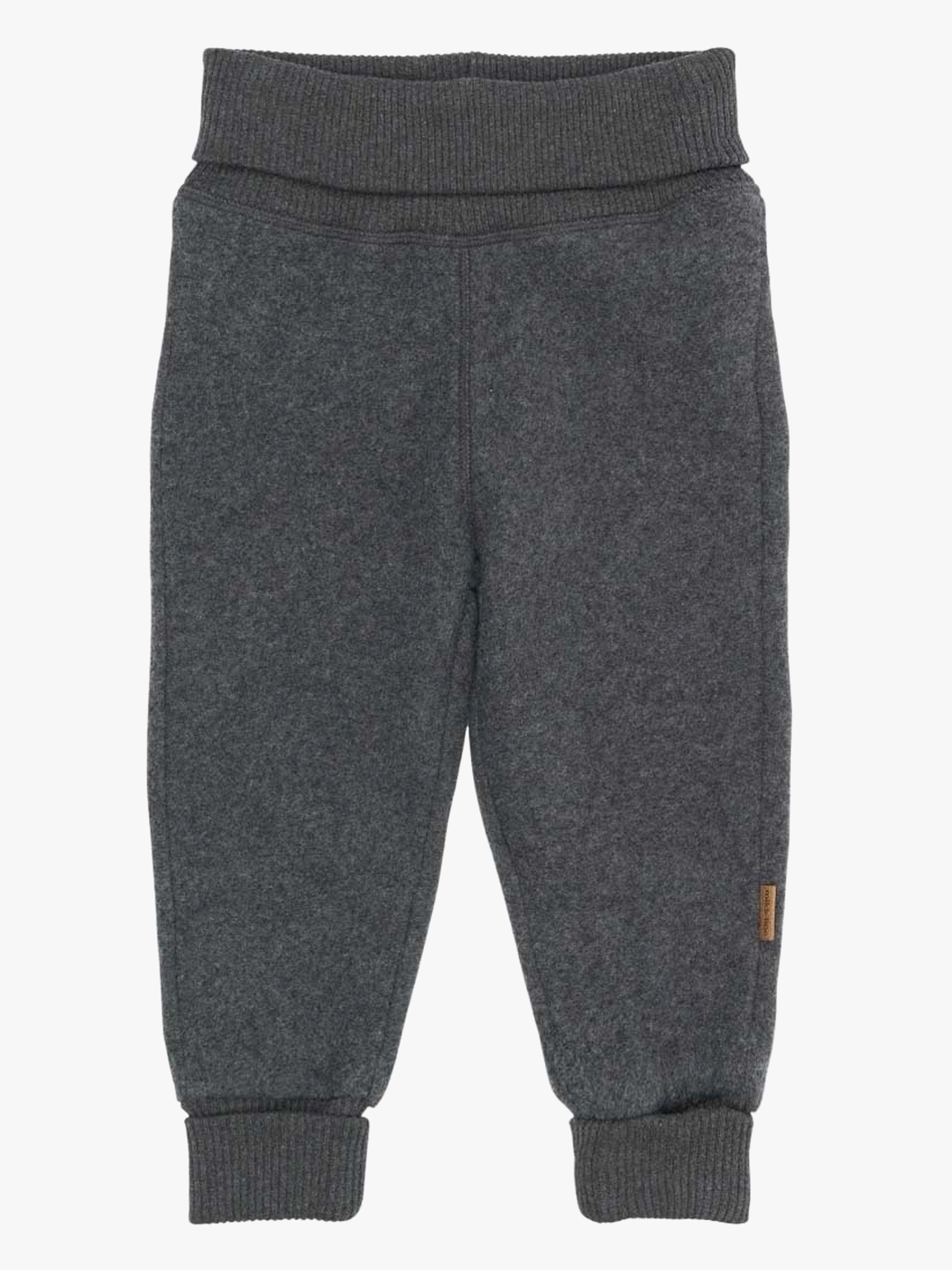 Mikk-Line Fleecehose, Anthracite Melange, 74