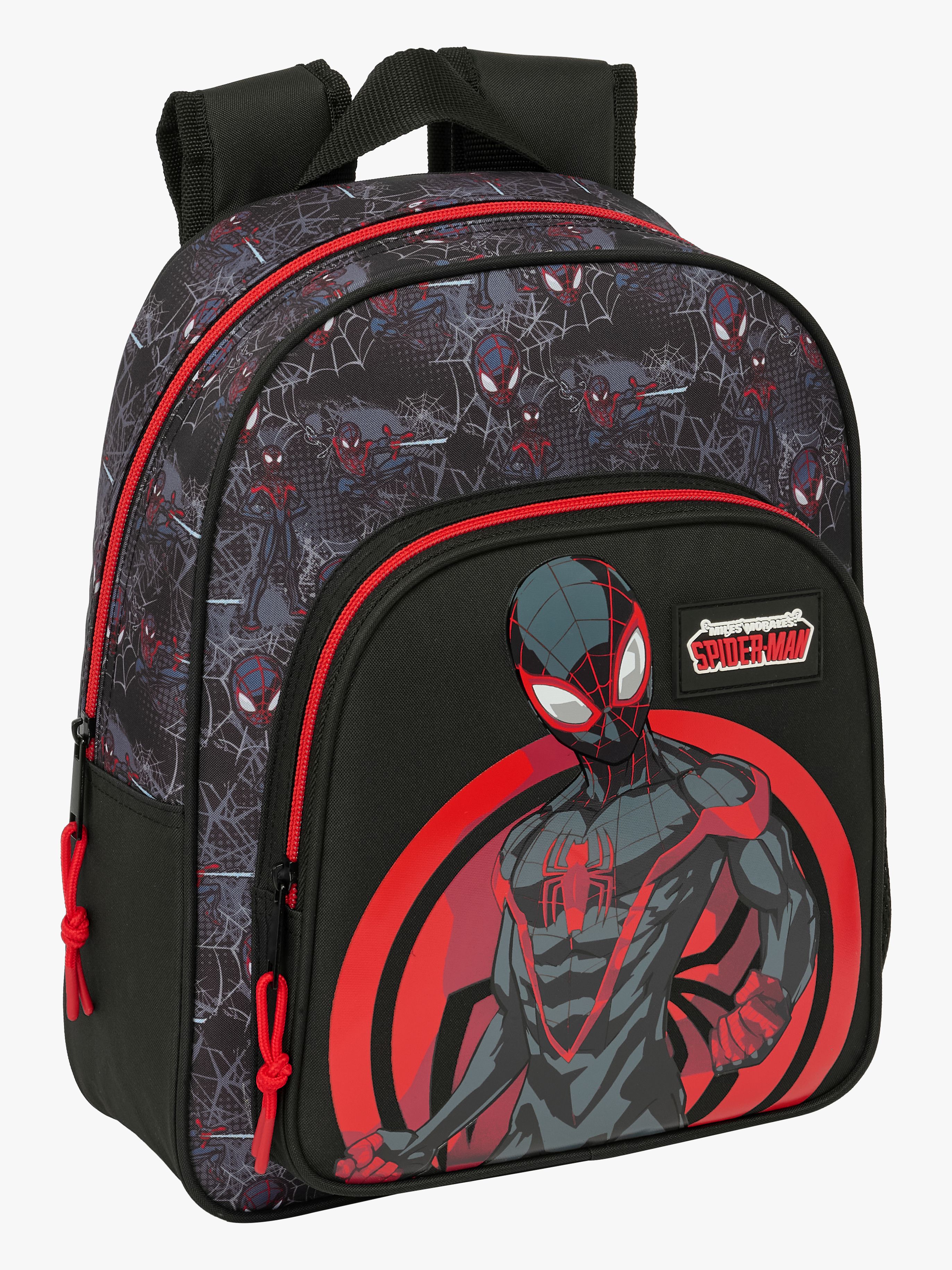 Miles Morales Kinder Rucksack 9L, Schwarz