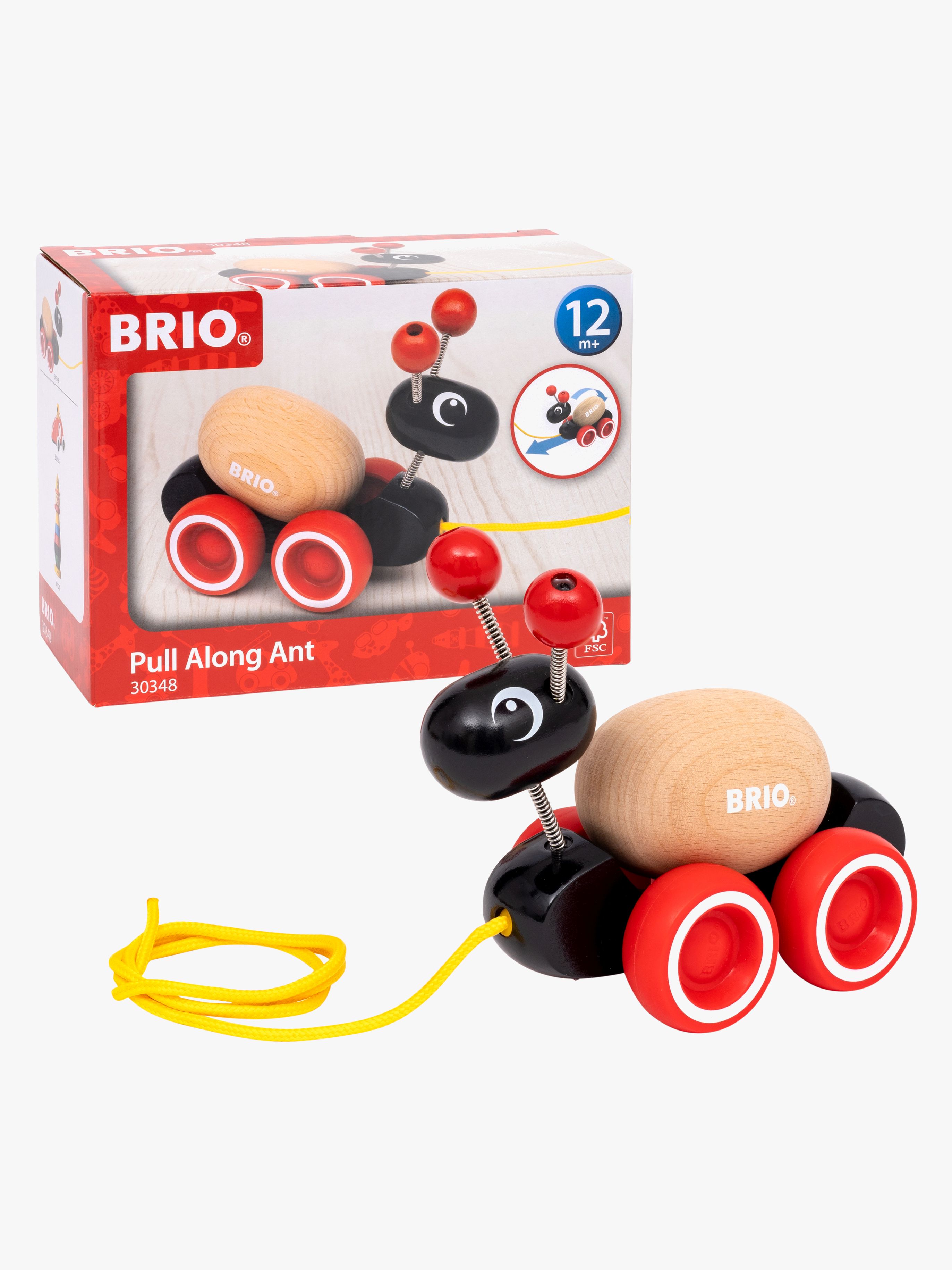 BRIO 30348 Nachzieh-Ameise, Babyspielzeug