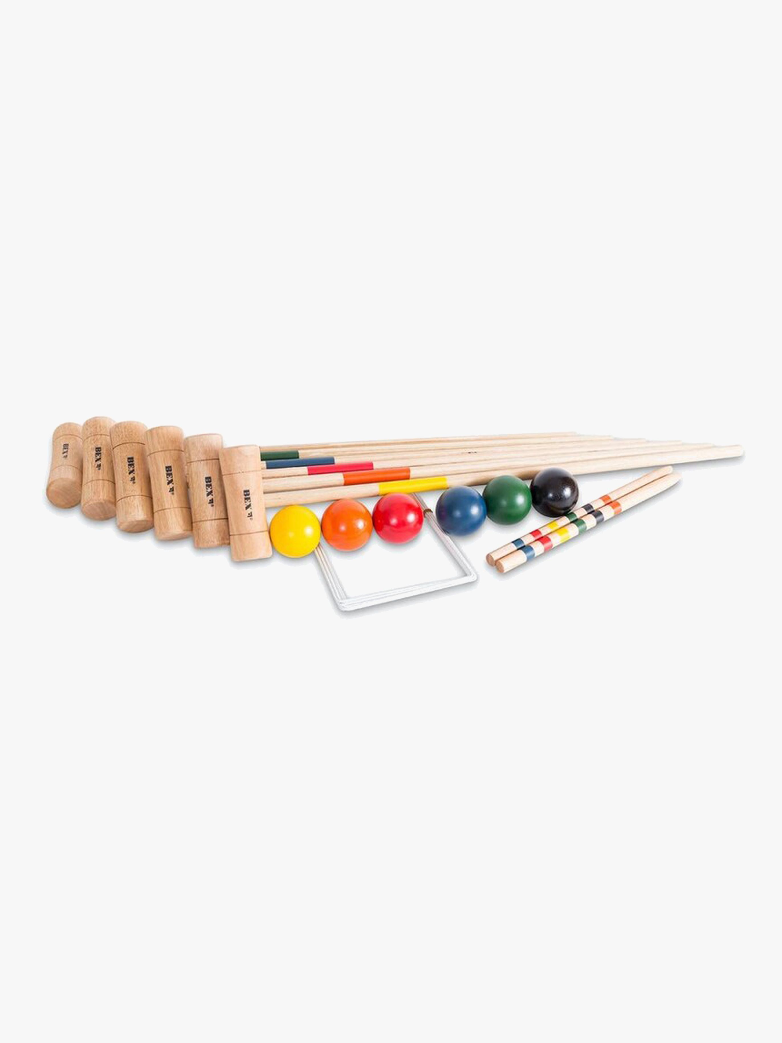 BEX Original Krocket-Spielset 6 Spieler