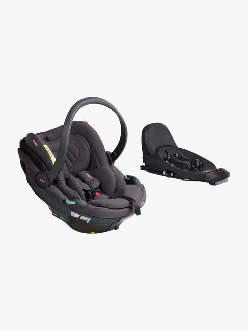 BeSafe Go Beyond 2 Babyschale inkl. Beyond Basis, Dark Grey Mélange