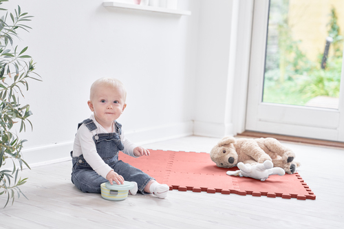 BabyDan Spielteppich, Warm Rose