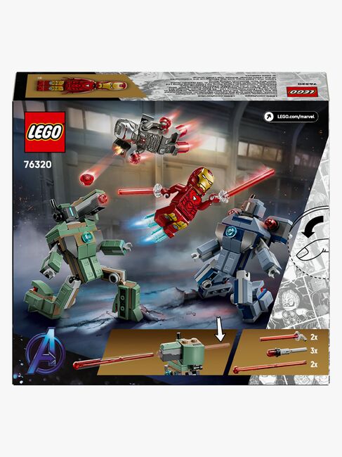 LEGO Super Heroes 76320 Iron Man & War Machine vs. Hammer-Drohnen