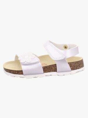 Superfit Fussbett Pantoffeln, Weiß