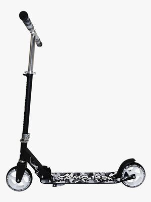 SportMe Tretroller, Schwarz/Weiß