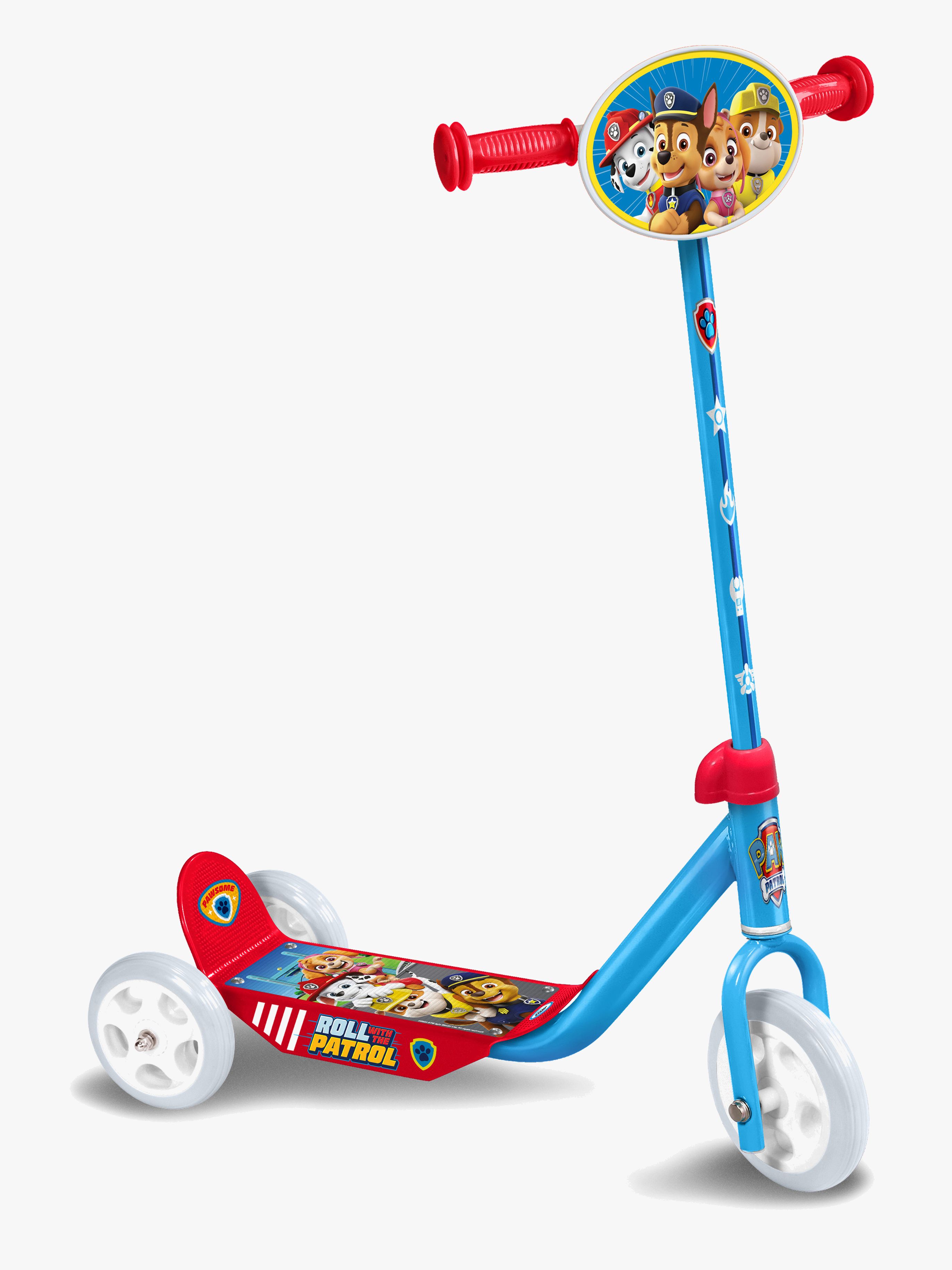 Paw Patrol 3-rädriger Tretroller, Blau / Rot