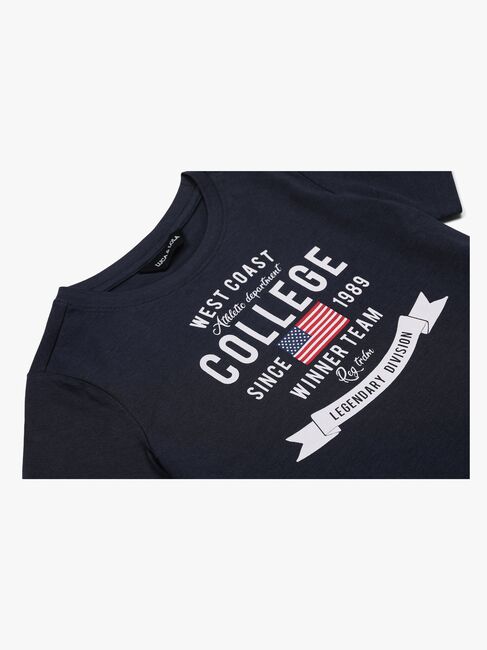 Luca & Lola Tore T-Shirt 2er-Pack, Navy/Grey Melange