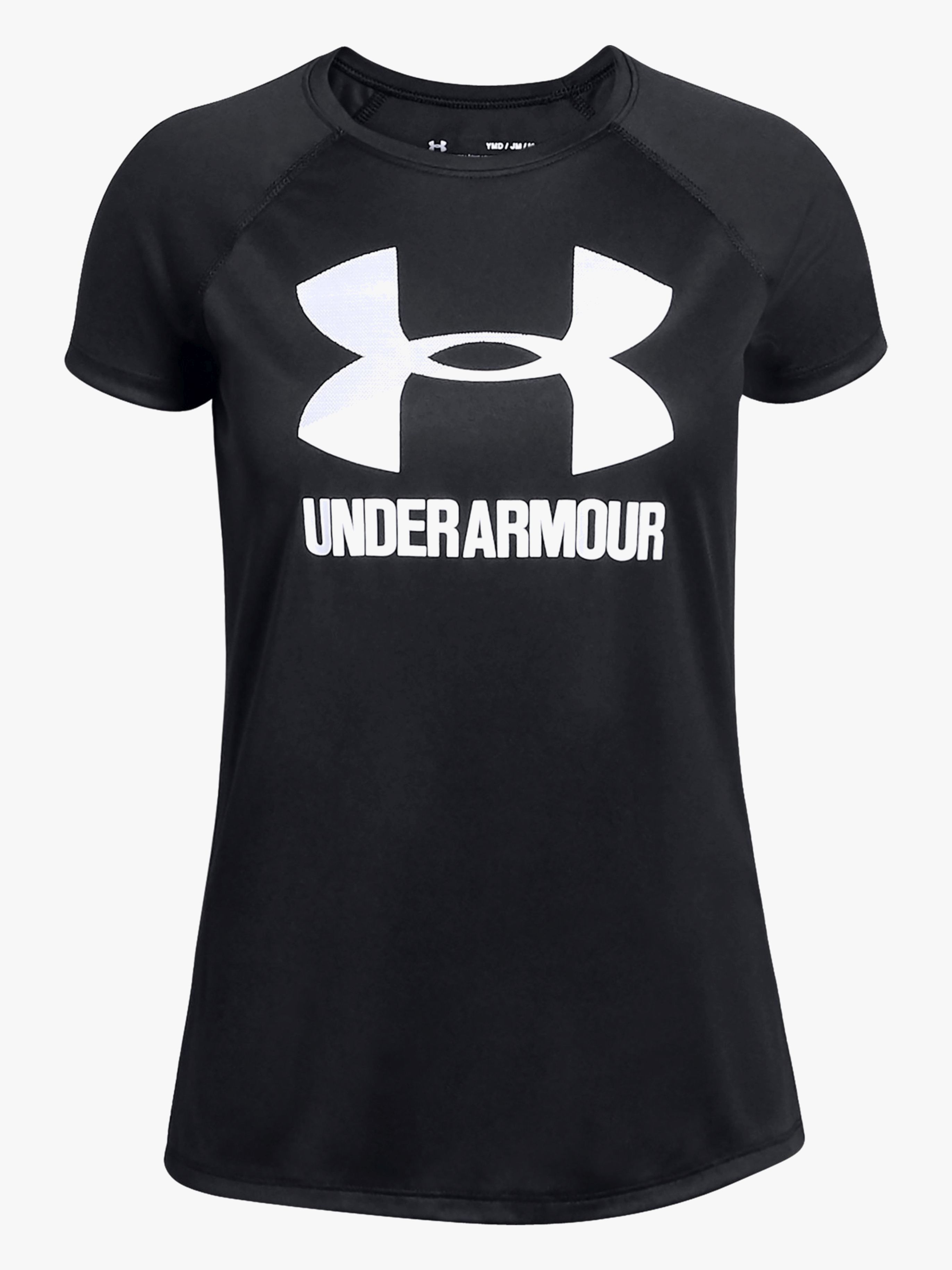 Under Armour Big Logo Tee Solid SS Trainingsshirt, Black XS