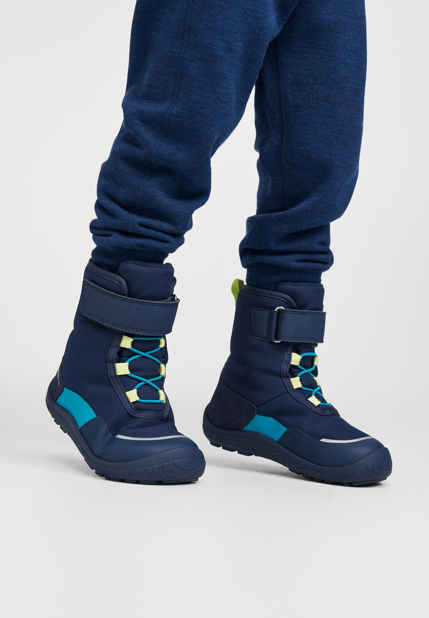 Reima Talvella Barefoot Winterstiefel, Navy, 24