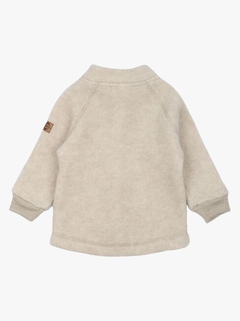 Mikk-Line Wollfilz-Jacke Kind, Melange Offwhite