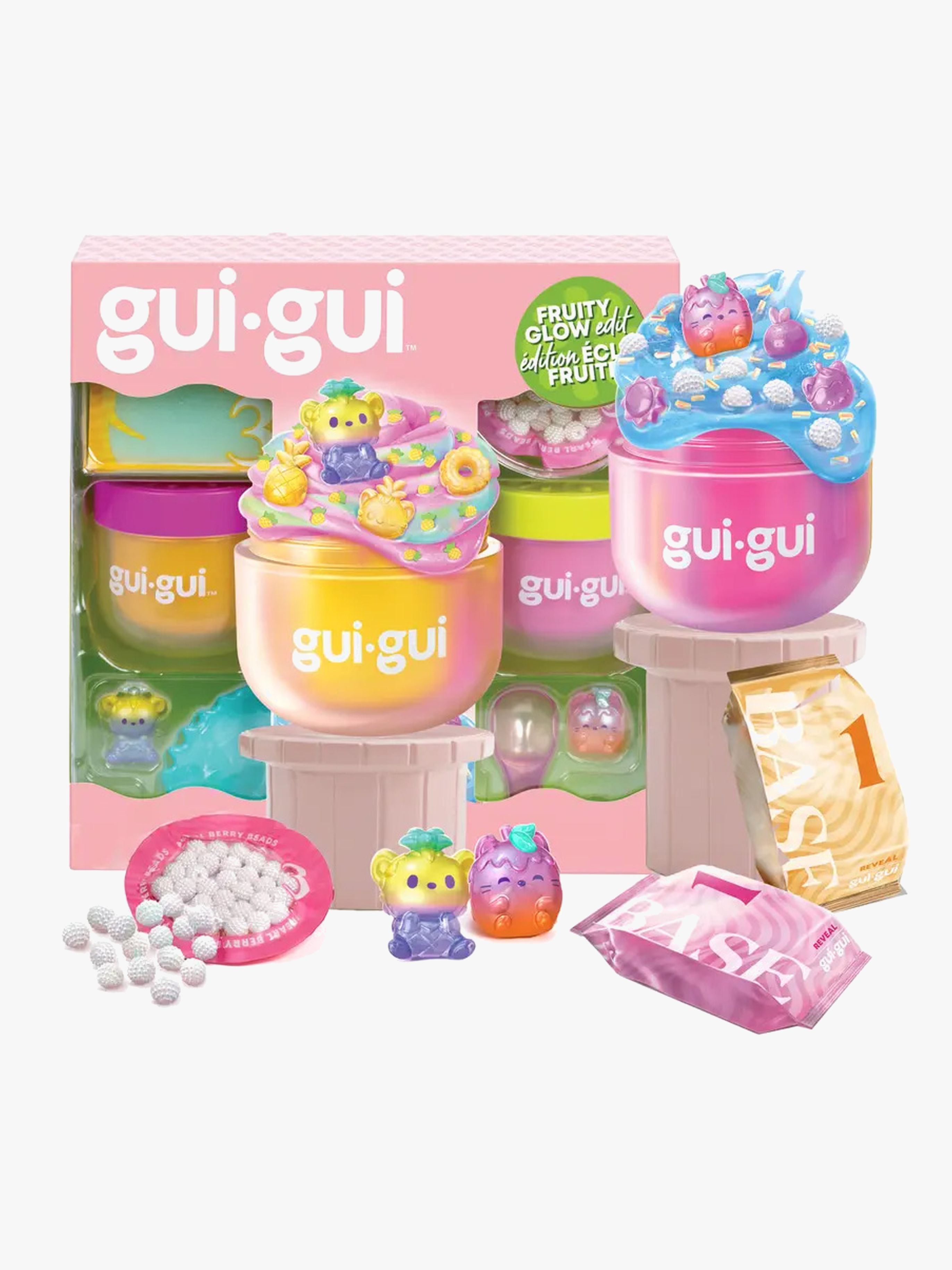 GUI GUI Slime Deluxe Fruity Glow 2er-Pack