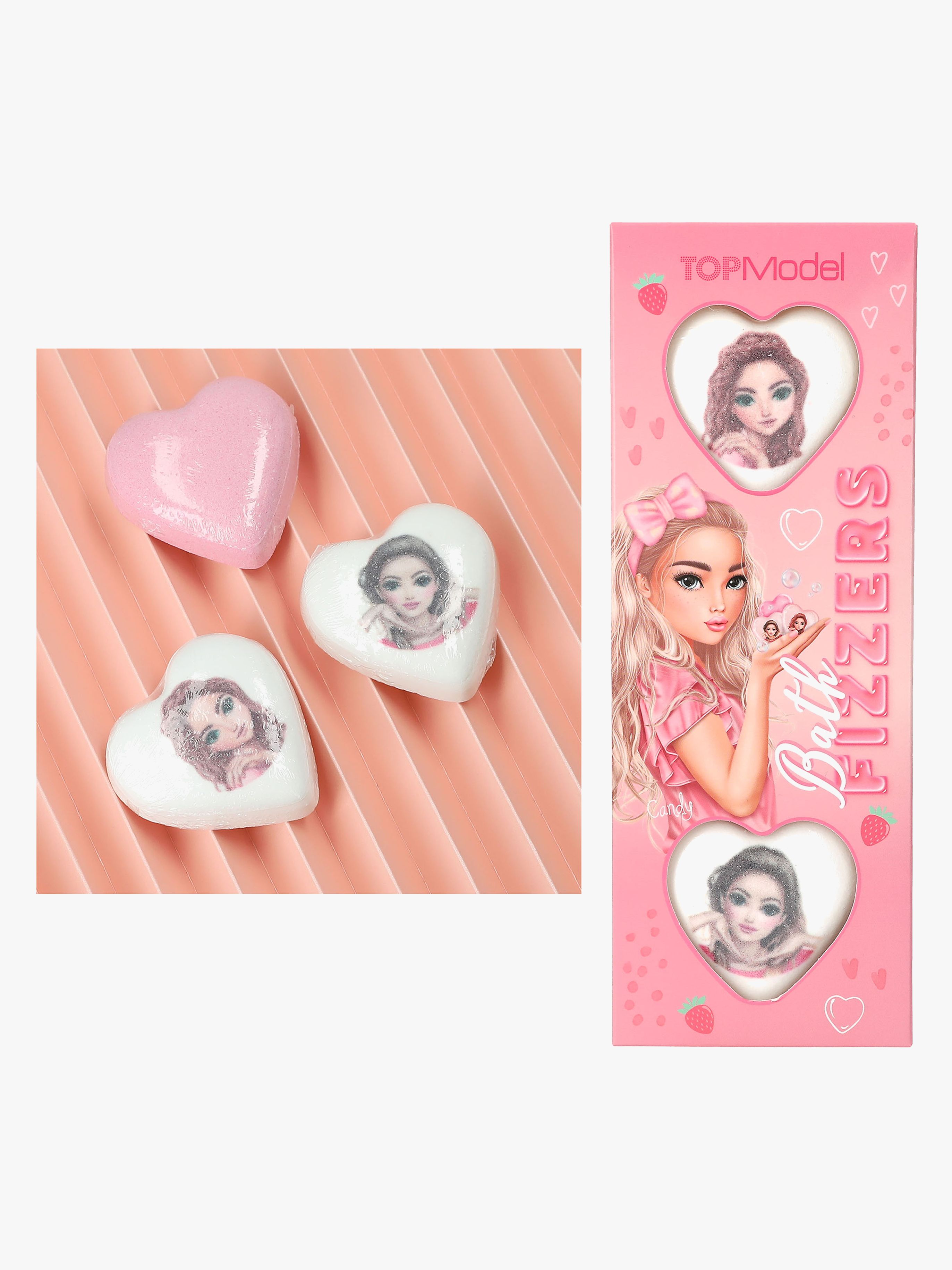 BEAUTY and ME Badebombe Herz 3er-Pack