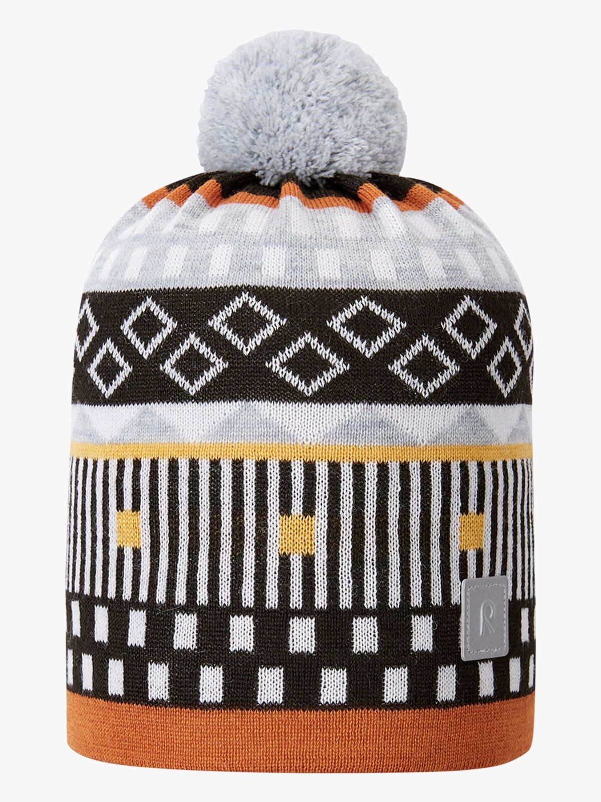 Reima Tipla Mütze Wollmischung, Grey Melange
