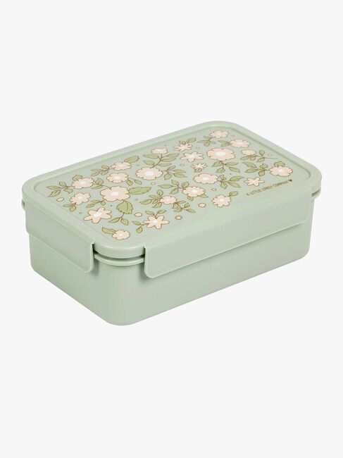A Little Lovely Company Bento Brotdose, Blüten/Salbei