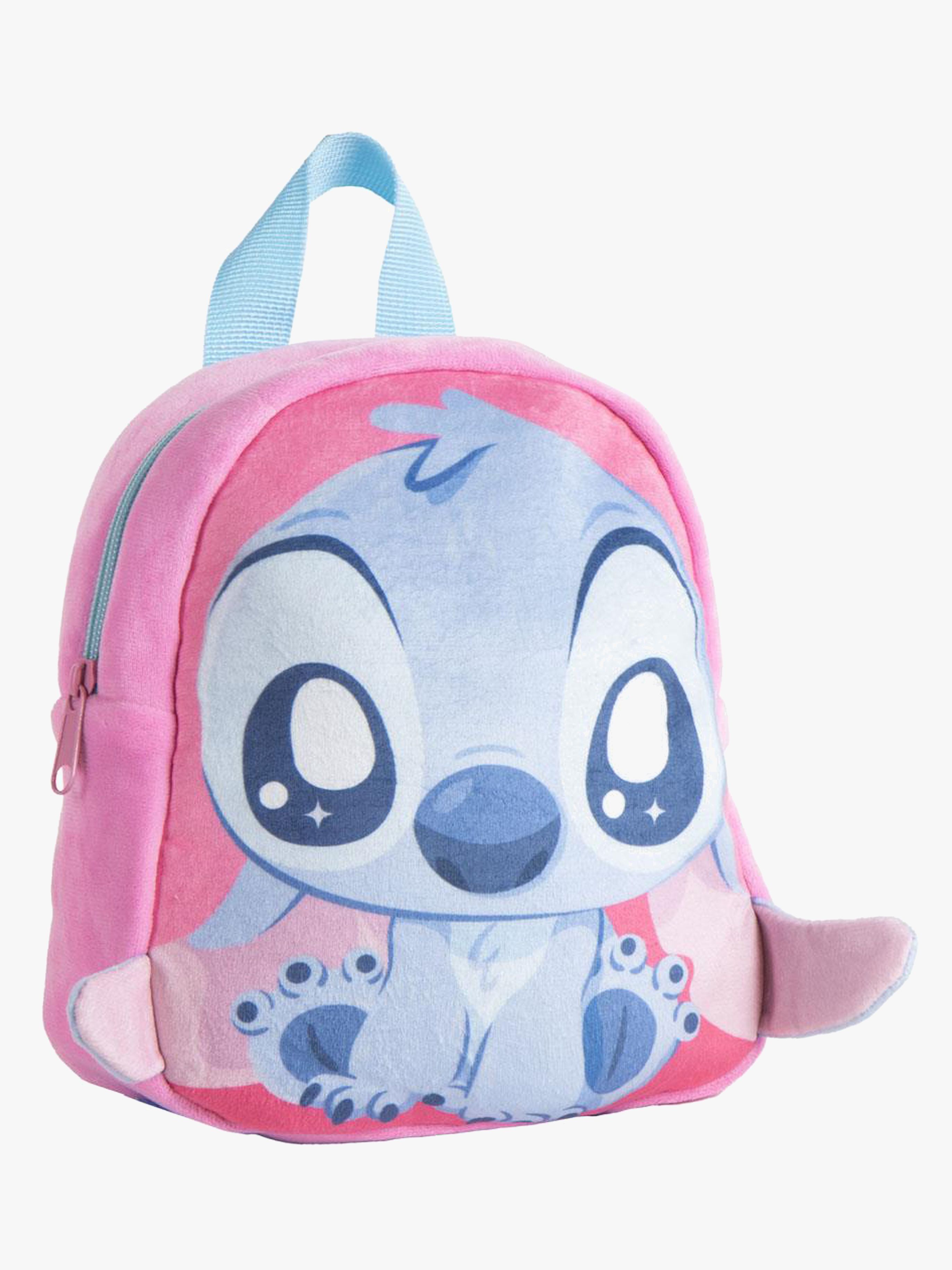 Disney Lilo &  Stitch Plüsch Kinder Rucksack, Hellrosa