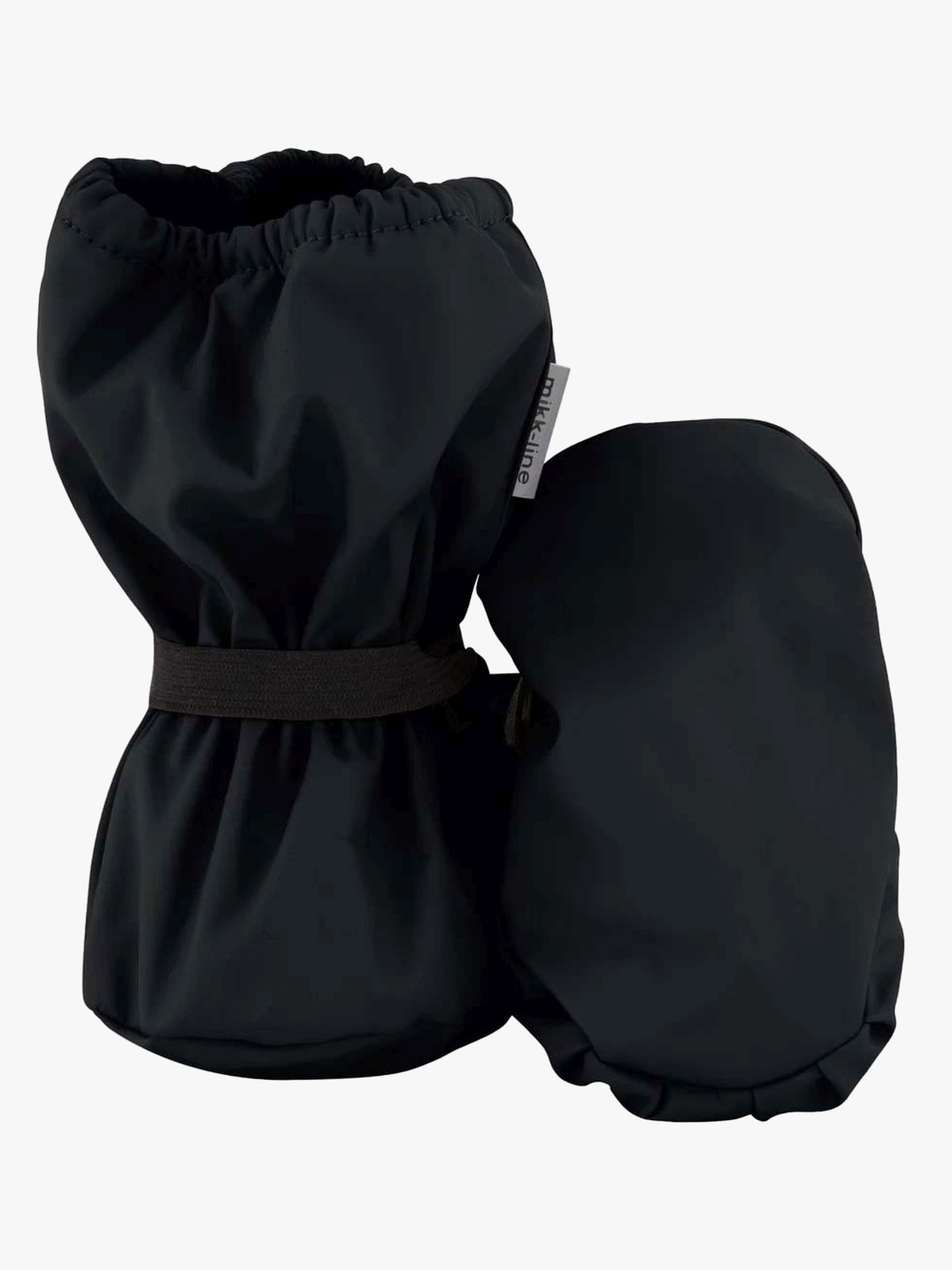 Mikk-Line Gefütterte Wasserdichte Babyschuhe, Black, 74