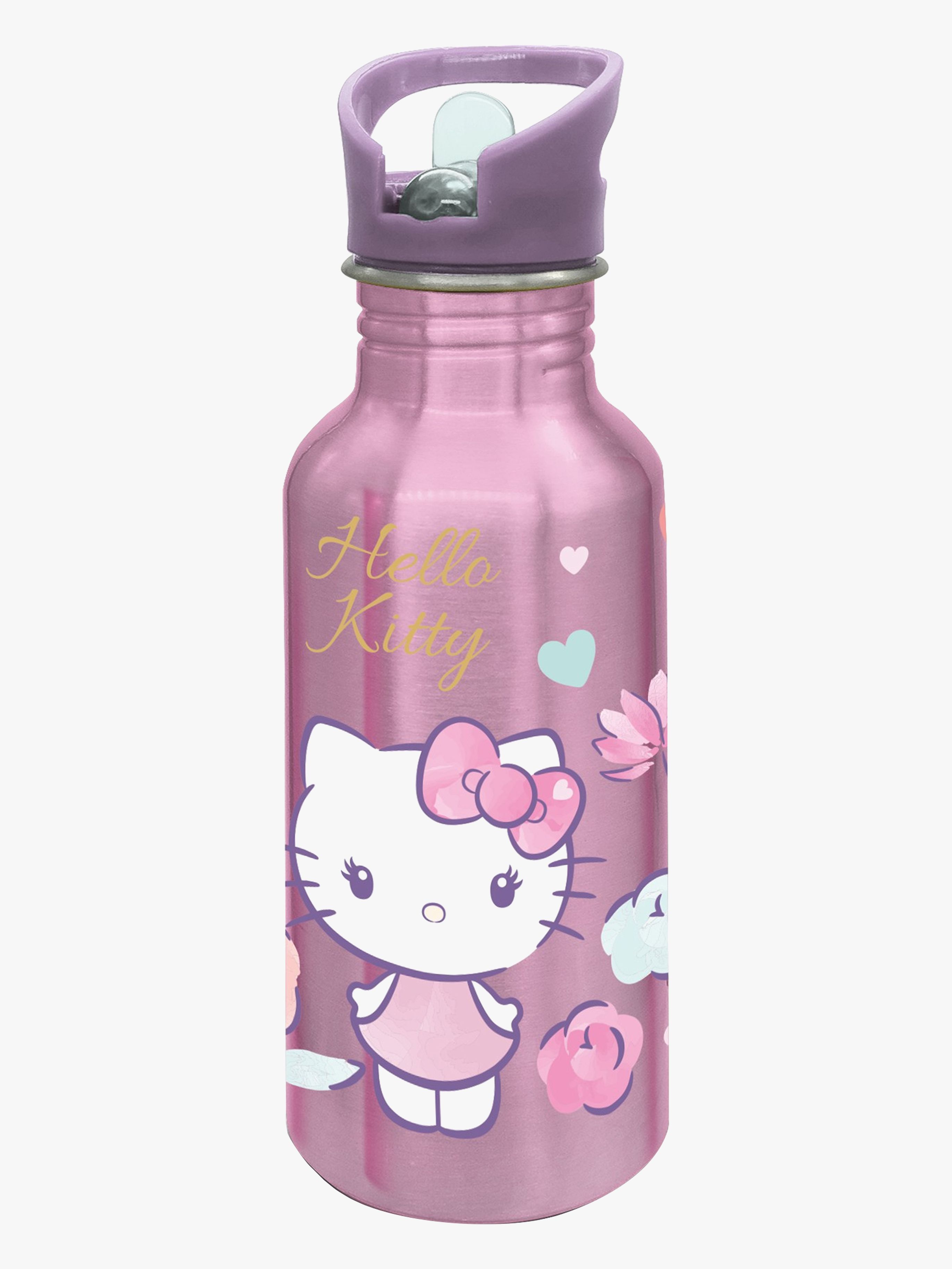 Hello Kitty  Aluminium Trinkflasche 545 ml, Rosa