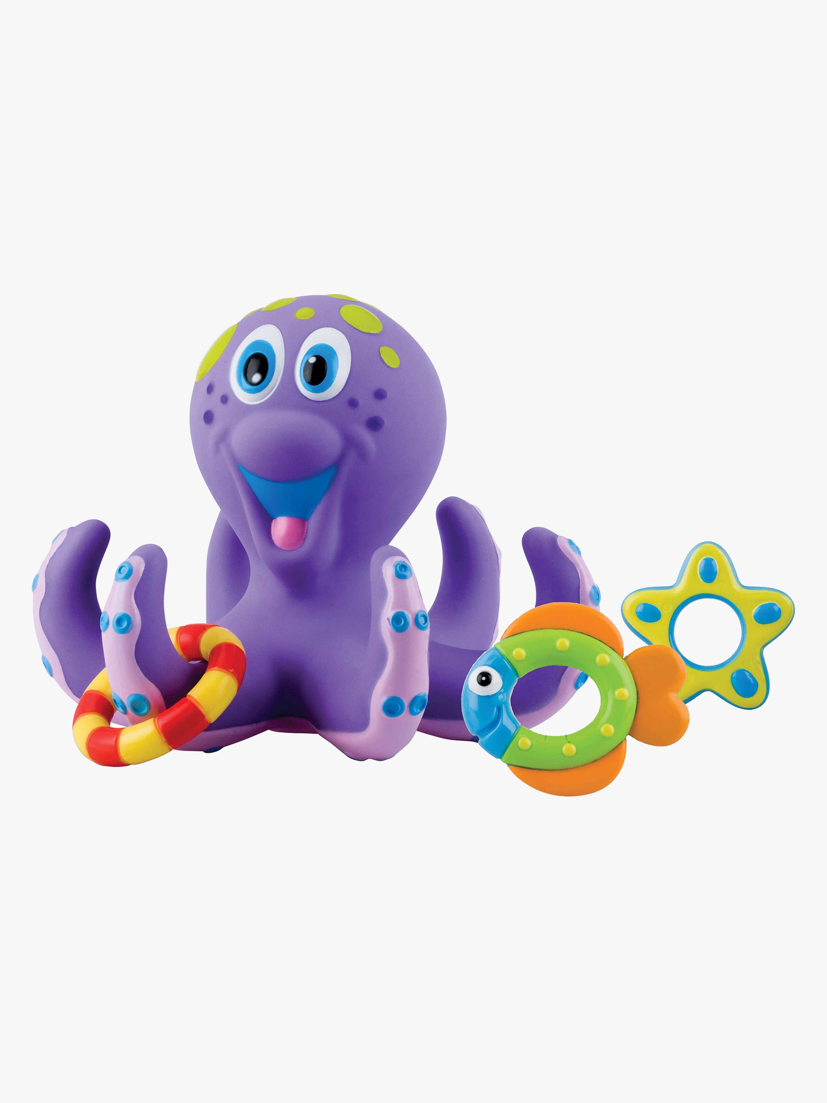 Nûby Bath Time Toss Badespielzeug, Blau