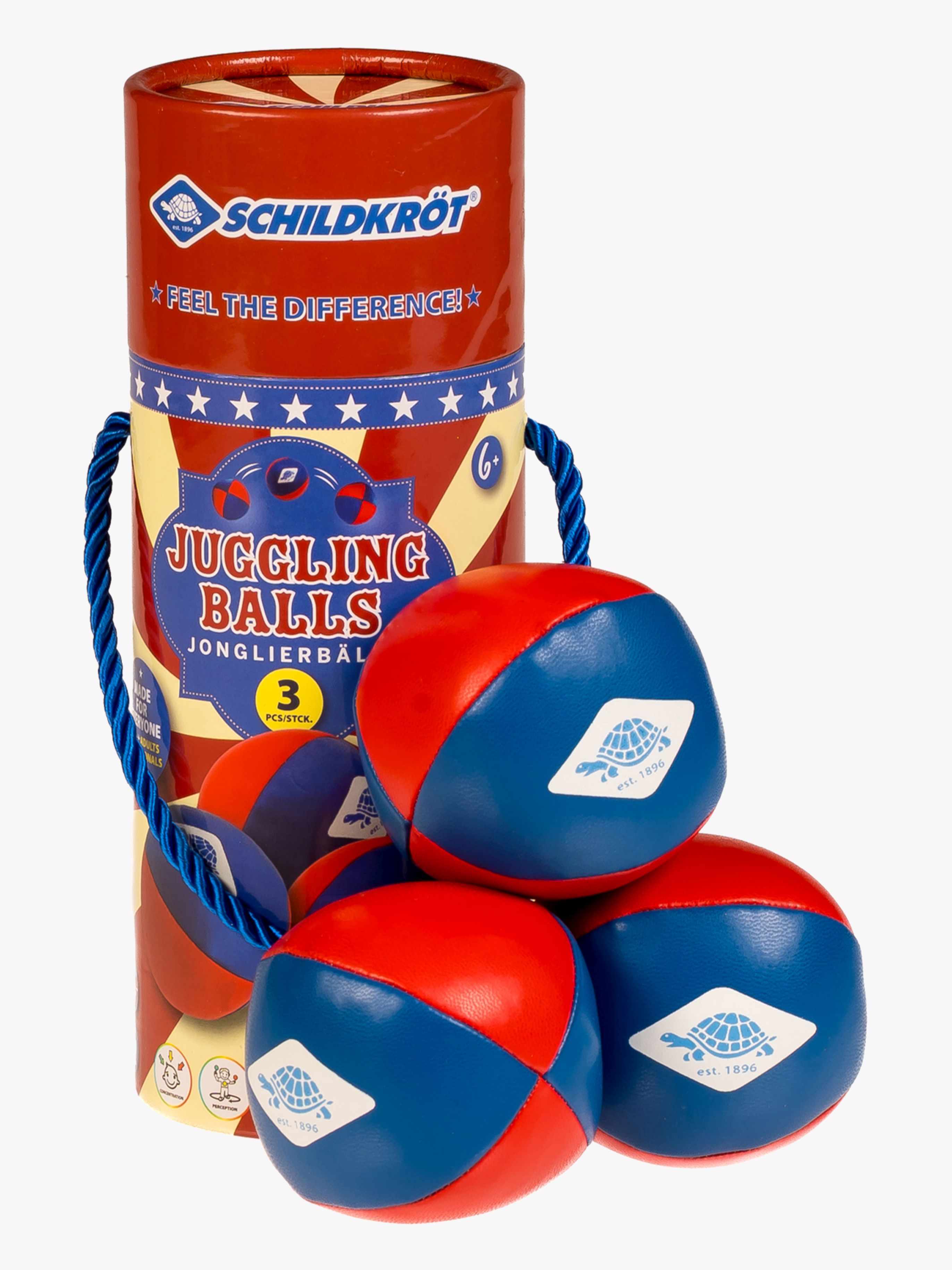 Schildkröt Jonglierbälle 3er-Pack