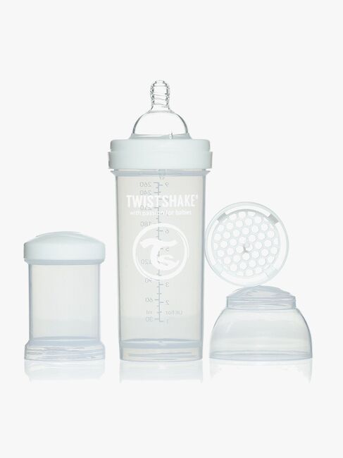 Twistshake Babyflasche Anti-Kolik 260ml, Weiß
