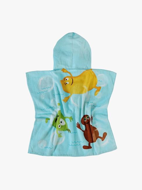 Babblarna Badeponcho Seifenblasen, Blau