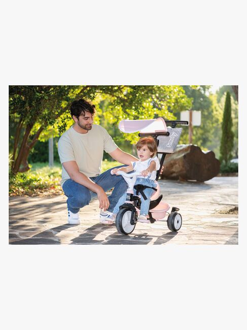 Smoby Baby Driver Dreirad Plus, Rosa