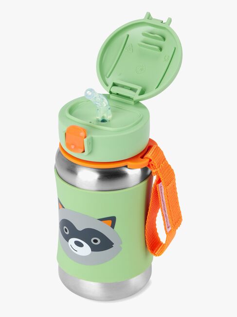 Skip Hop Zoo Sportflasche Waschbär, Grün