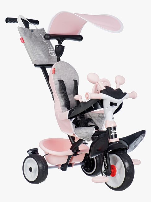 Smoby Baby Driver Dreirad Plus, Rosa