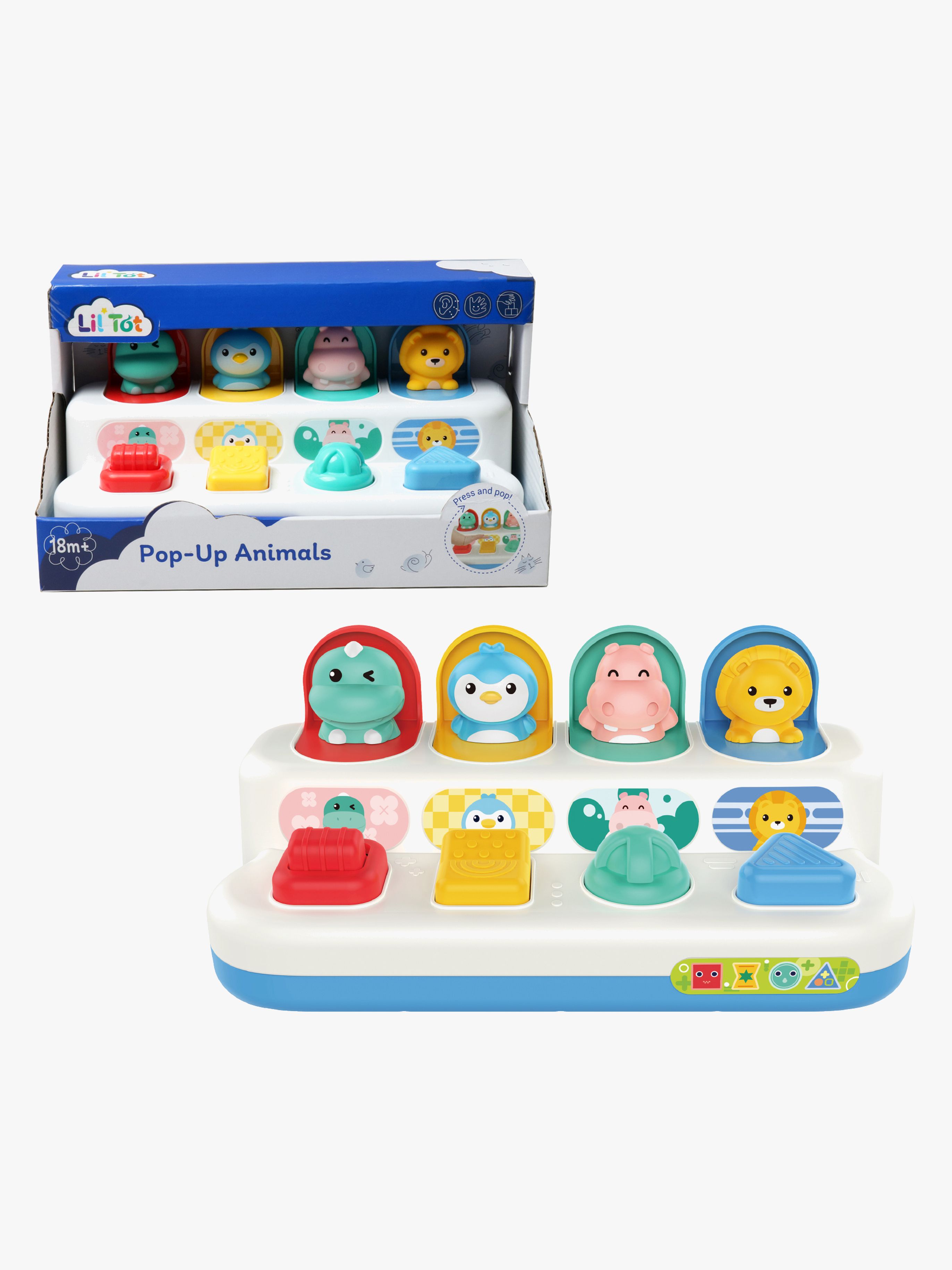 LilTot Pop-up Spielzeug Tier, Babyspielzeug