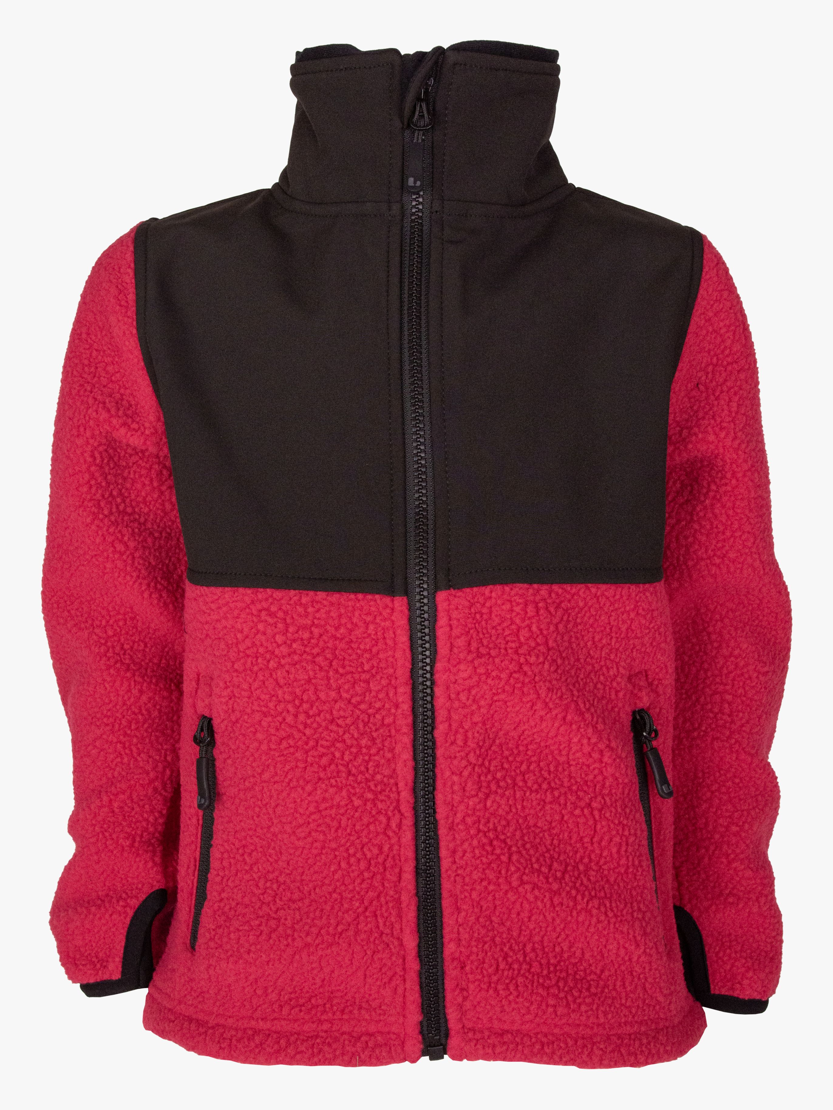 Ramund Fleecejacke, Cerise, 160