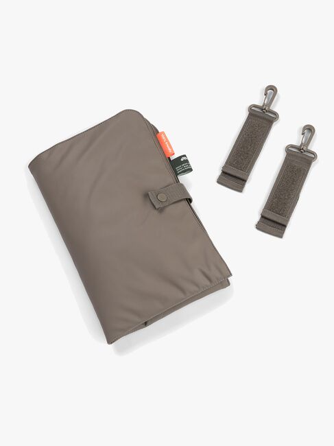 Done By Deer Wickeltasche Rucksack, Taupe