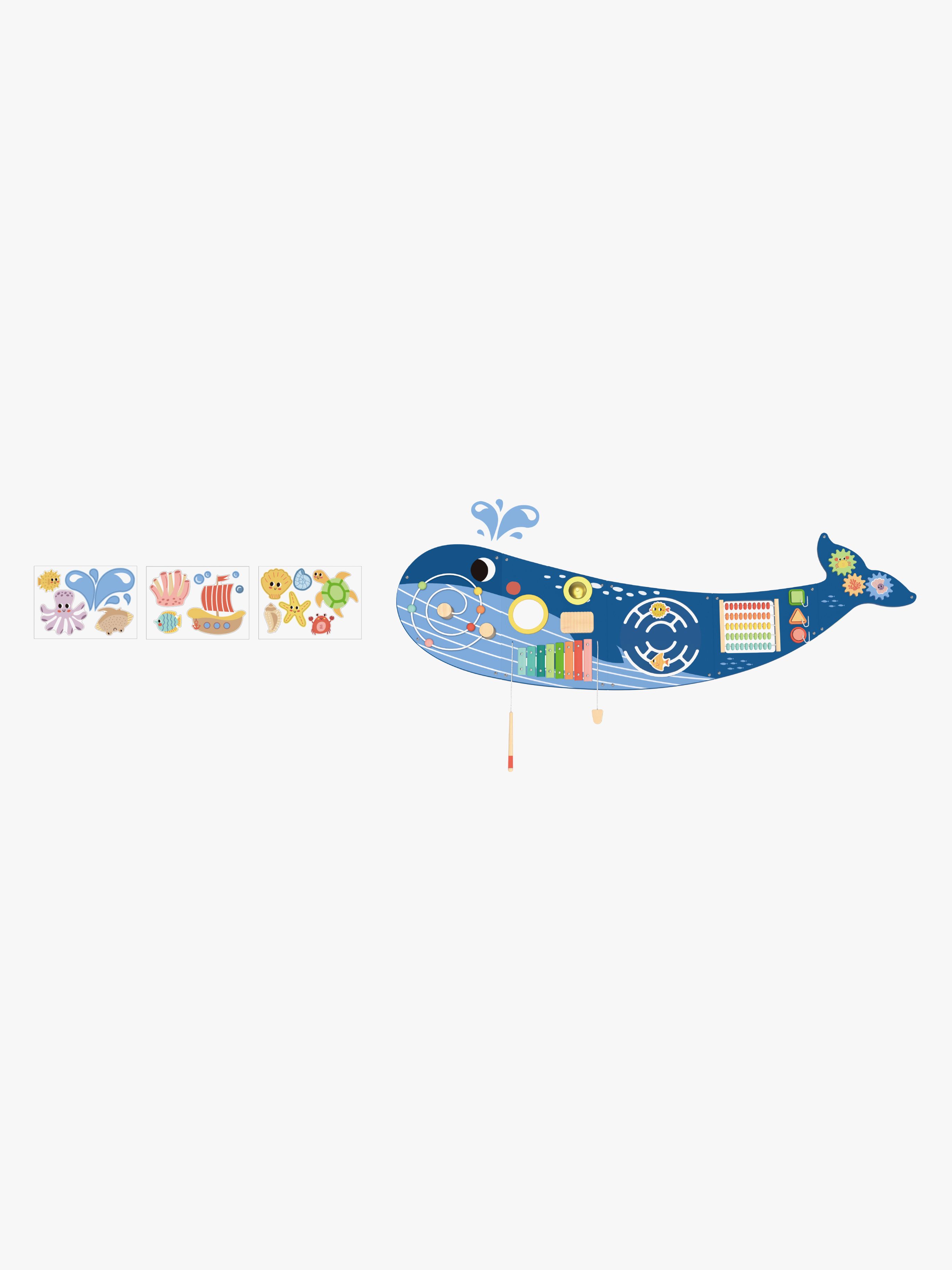 Tooky Toy Wandspielzeug Wal, Babyspielzeug
