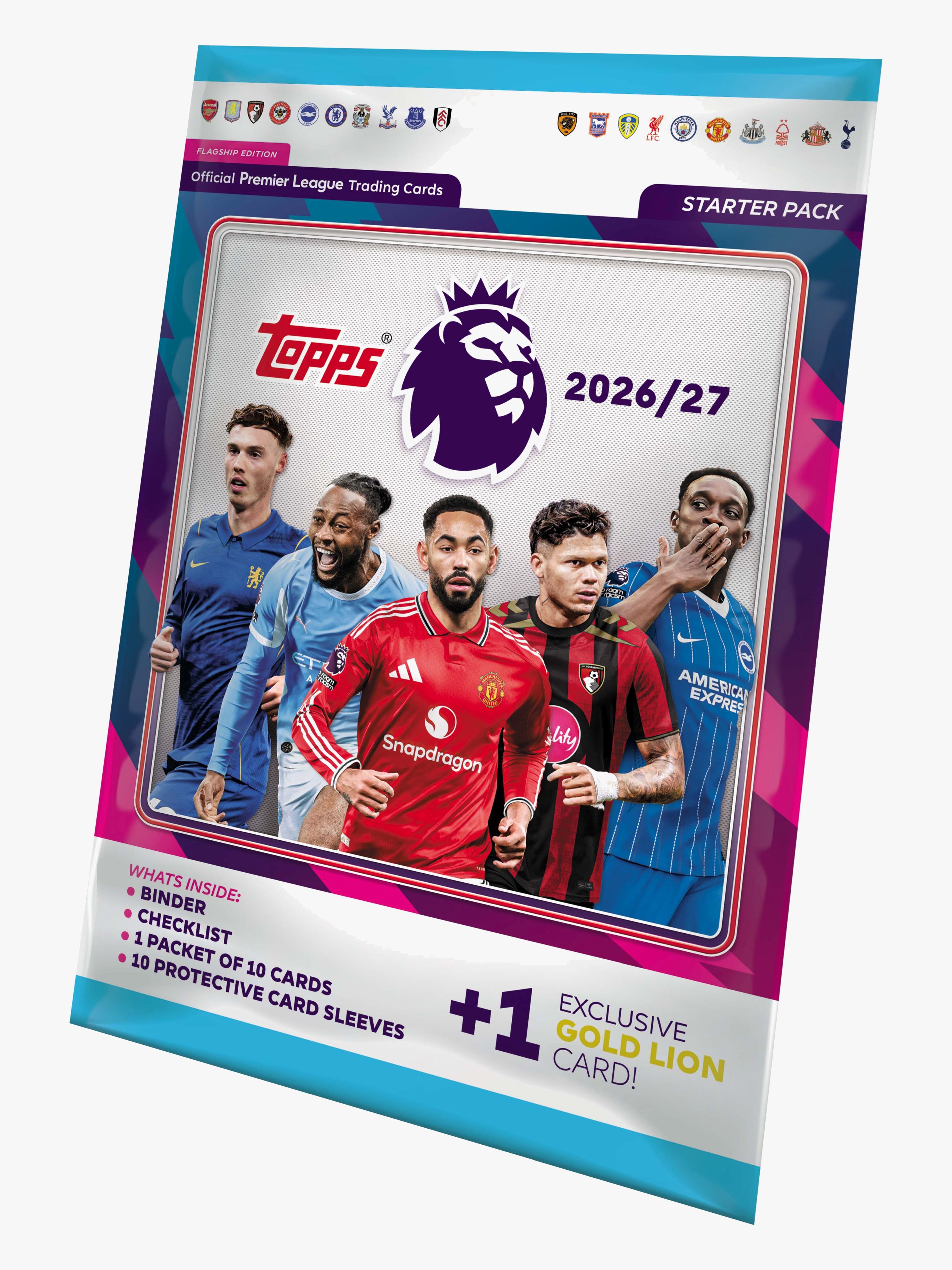 Topps Premier League Sammelkarten Starter-Pack