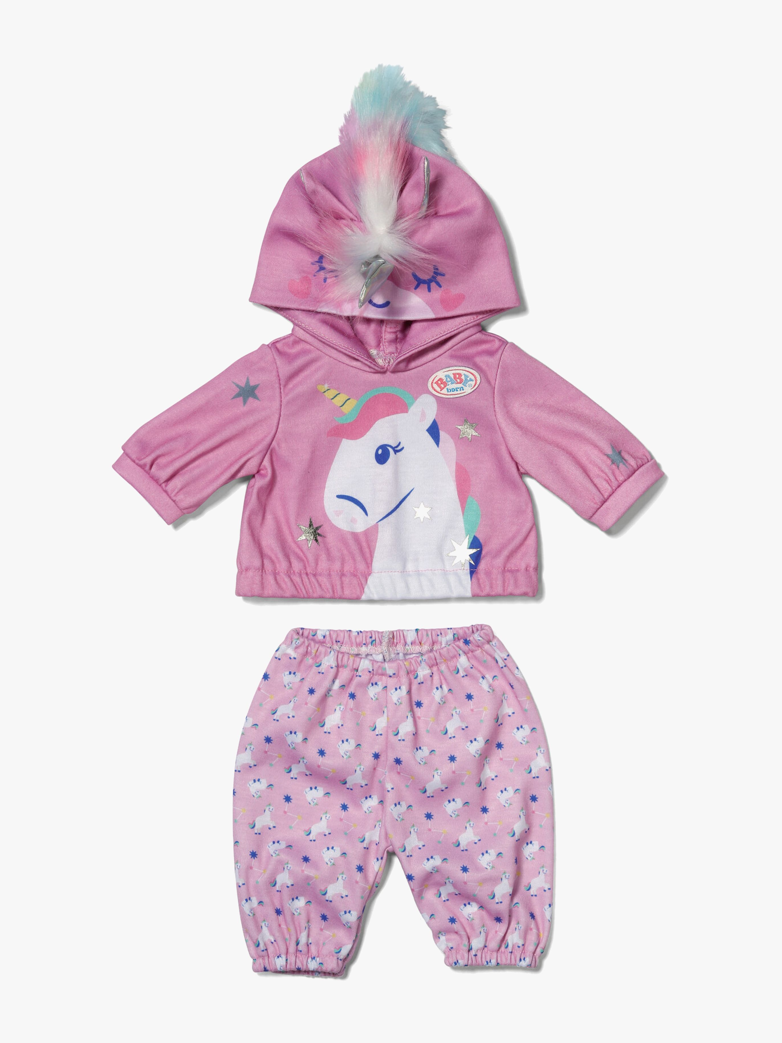 BABY born Puppenkleidung Set Einhorn 43 cm