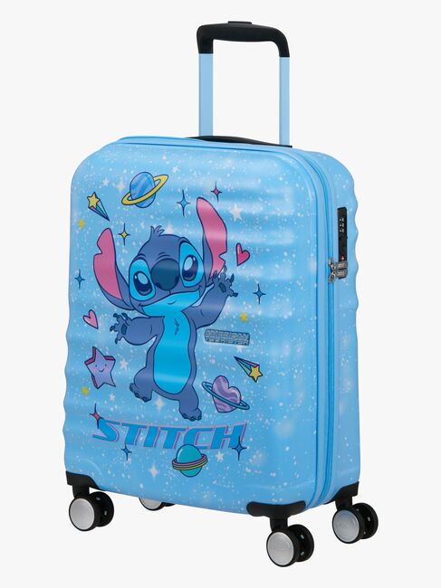 American Tourister Wavebreaker Disney Spinner Koffer 35L, Stitch Universe