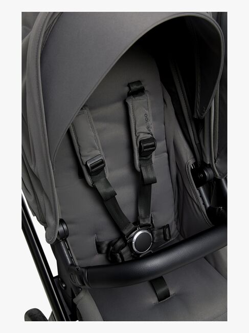 Beemoo Pro Twin 2 Geschwisterwagen, Mocha Grey