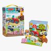 Melissa & Doug Blockables Bausatz Bauernhof 56 Teile