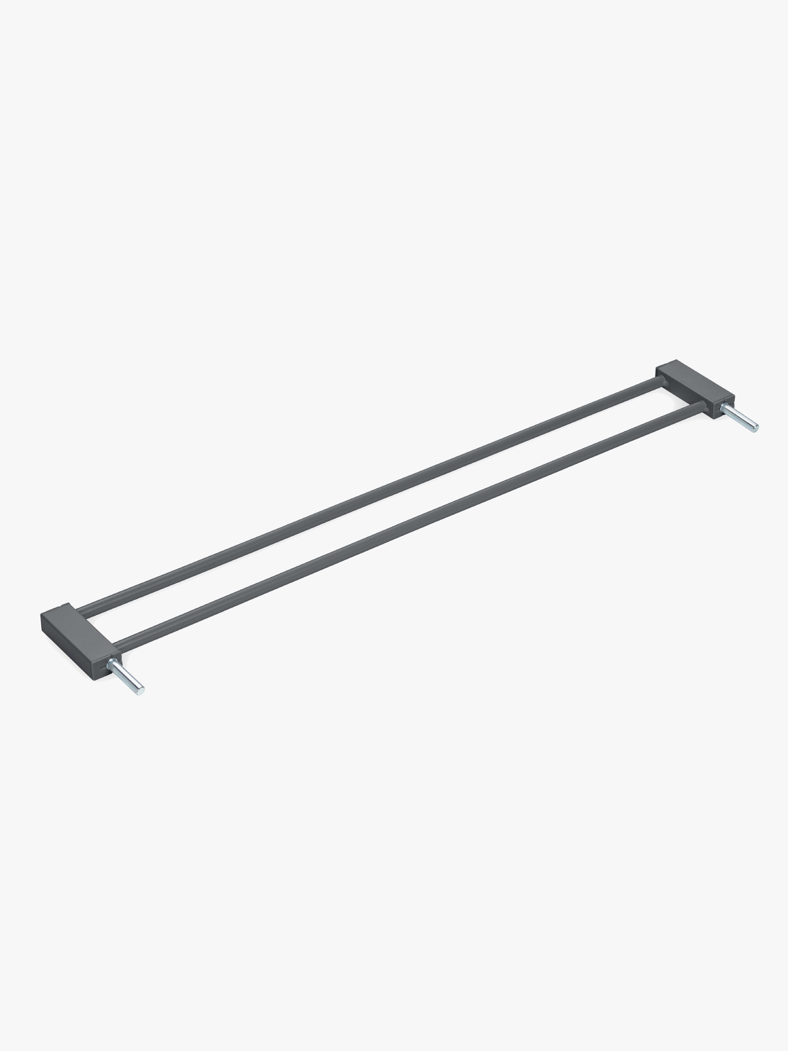 Hauck Erweiterung Klemmgitter 9 cm, Dark Grey